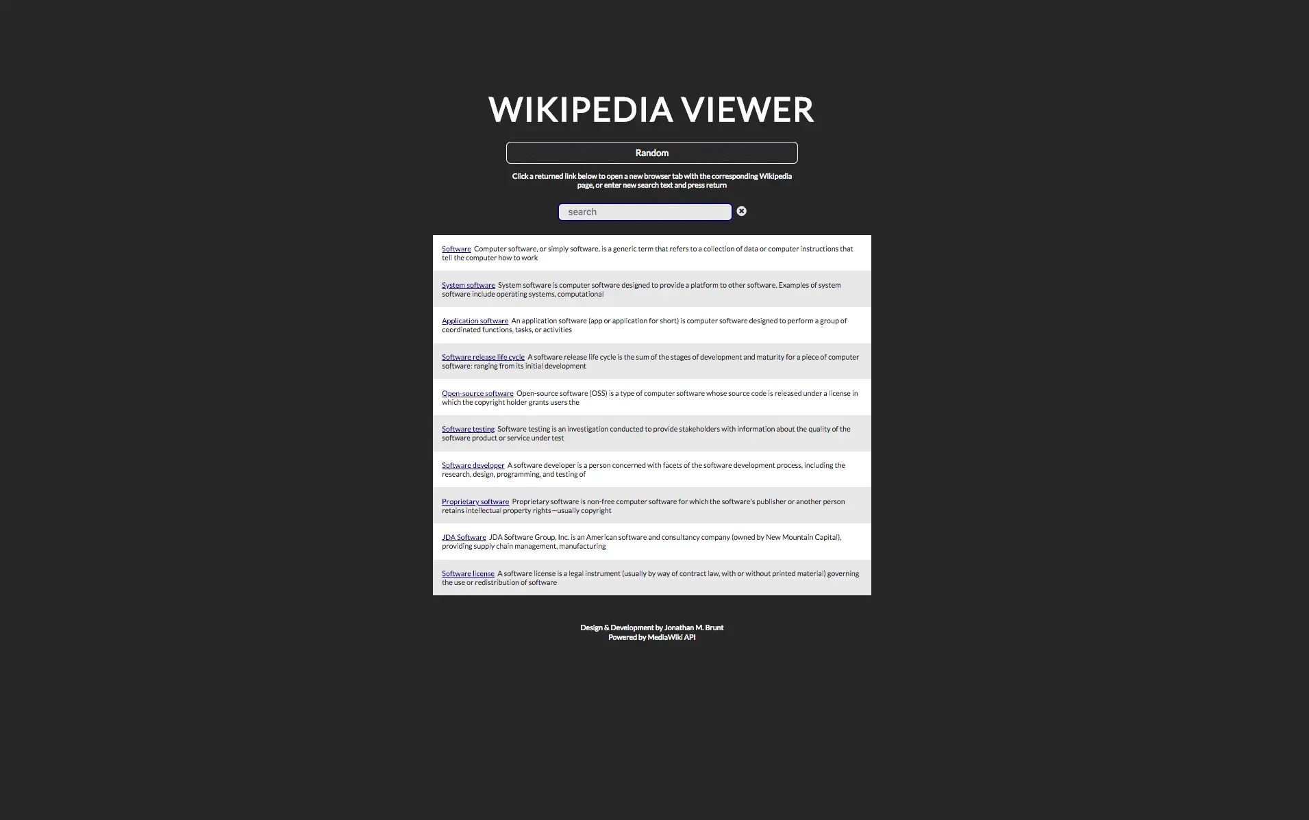 Wikipedia Viewer